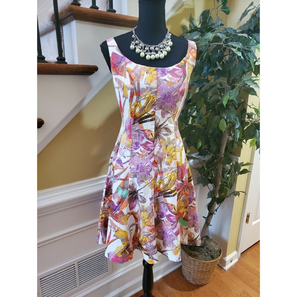 Nine West Women Pink Casual Dress 8